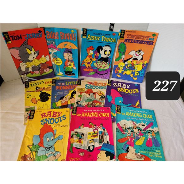 1960's & '70s Gold Key 15 & 25 cent comics.