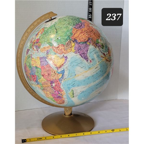 Vintage french globe.
