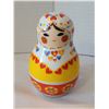 Image 4 : Matryoshka S&P shakers, blue glass egg cups, egg trinket boxes & Ukrainian eggs.