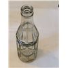 Image 3 : Vintage embossed Squeeze soda bottle.