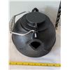 Image 3 : Cast iron kettle with attached lid.