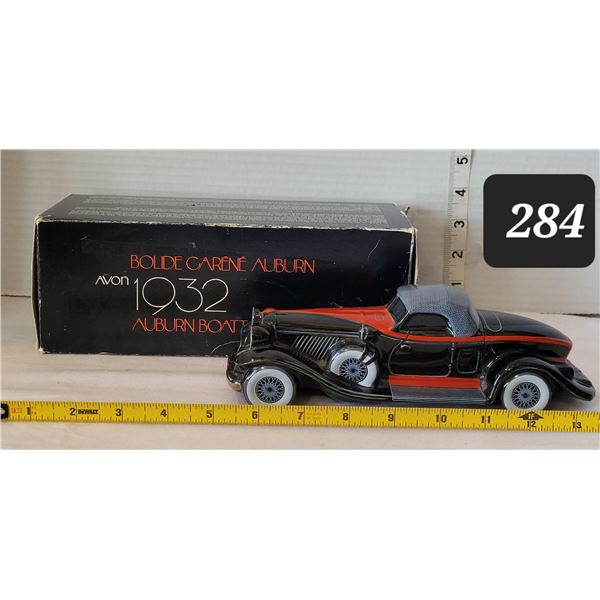 1932 Auburn car, handcrafted in Brazil. Avon 1983