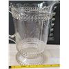 Image 4 : Antique early Canadian, Nova Scotia patterned glass (Star flower) pitcher.