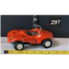 Image 1 : Vintage 1970's Tonka orange steel dune buggy. Hippy flower power convertible.