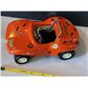 Image 2 : Vintage 1970's Tonka orange steel dune buggy. Hippy flower power convertible.