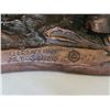 Image 7 : 1976 Florentine art studio 23” long detailed sculpture entitled “Steering[x=#8221/