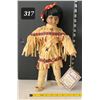 Image 1 : 1997 Native American porcelain doll. Angelina Visconti collection. Limited edition.