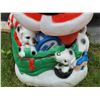 Image 2 : Rare mid century Santa & Dalmatian blow mould. 42” tall
