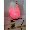 Image 5 : Salt rock lamp with bulbs for colour effects.