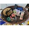 Image 6 : Junk drawer items in a basket.