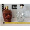 Image 1 : Crystal skull vodka & Devil hot sauce bottles.