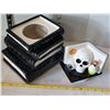 Image 2 : Halloween books & skull cookie/ treat jar.