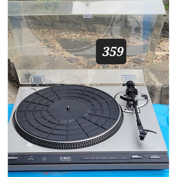 Chuo Denki direct drive turn table.