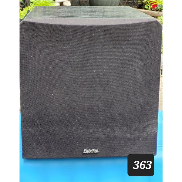 Definitive Technology powerful sub woofer amplifier.