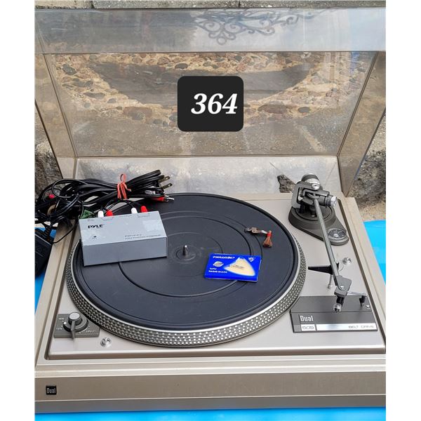 Duel turntable (Germany) Pyle mini phone preamp & needles.