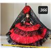 Image 1 : Collector's doll wearing Spanish traditional dress.