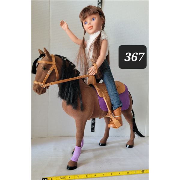 Vintage pony and Doll.