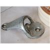 Image 2 : Sleeman stein & vintage wall bottle opener.