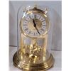 Image 2 : Vintage brass self wind dome mantle clock. Battery operated dome clock. Both from West Germany.