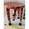 Image 2 : Crayola crayons case complete with pencil & wax crayons. Wooden giraffe child's stool.