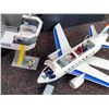 Image 2 : Playmobil cargo/ passenger aircraft set with figures.