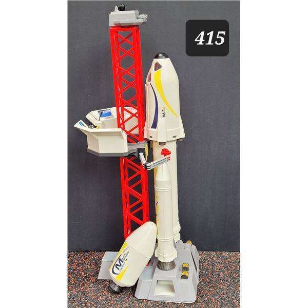 Playmobil Mars Space Mission with launch site.