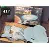 Image 1 : AMT Ertl StarTrek next generation USS enterprise model kit.