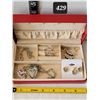 Image 1 : Jewelry travel case & contents.