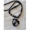 Image 7 : Music box. Hematite stone heart neck chain. Magnetic pick your length chain/ bracelet & more.
