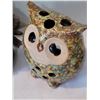 Image 3 : Owl lot. Figures, candle & tealight owls