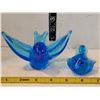 Image 4 : Vintage Titan art glass, soaring birds of happiness.