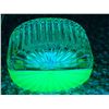 Image 4 : Antique uranium glass 2 piece Martinsville Jadeite puff box