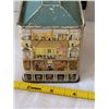 Image 3 : Vtg. Tin money box modelled after Queen's doll house. Chubb & son's lock & safe. English toffee tin.