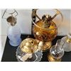 Image 2 : Group of various styled oil lamps.