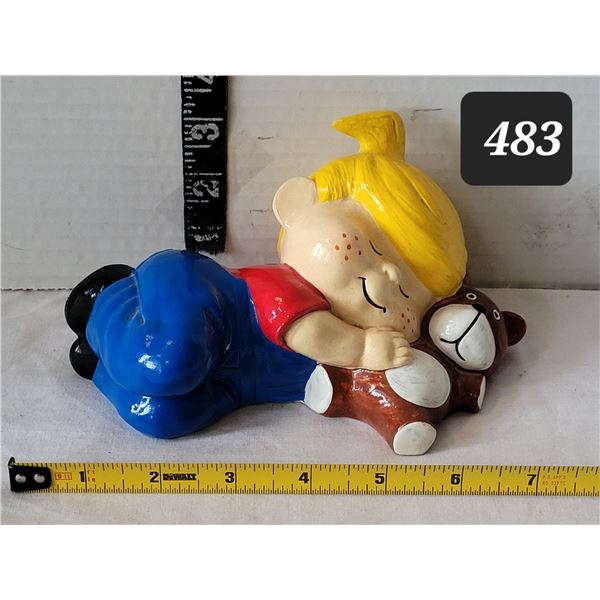 1975 Dennis the Menace bank.