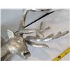 Image 4 : Silver wall mount deer bust.