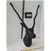 Image 1 : Metal Antelope/ gazelle head. Wall mount.