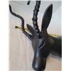 Image 3 : Metal Antelope/ gazelle head. Wall mount.