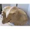 Image 2 : Large original paper mache elephant head.wall decor, handmade in Haiti.