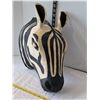 Image 2 : Zebra head paper mache wall decor. Handmade in Haiti.