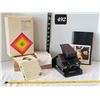 Image 1 : Vintage Polaroid SX-70 model 2 land camera. Original box & packaging.