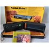Image 4 : Vintage Polaroid Pronto one step land camera & case. Kodak Ektra 2 camera, box & instructions.