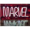Image 6 : USB light up Marvel sign & fleece Marvel action figure blanket.