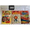 Image 1 : Vintage Charlton comics. Drag n Wheels & World of Wheels.