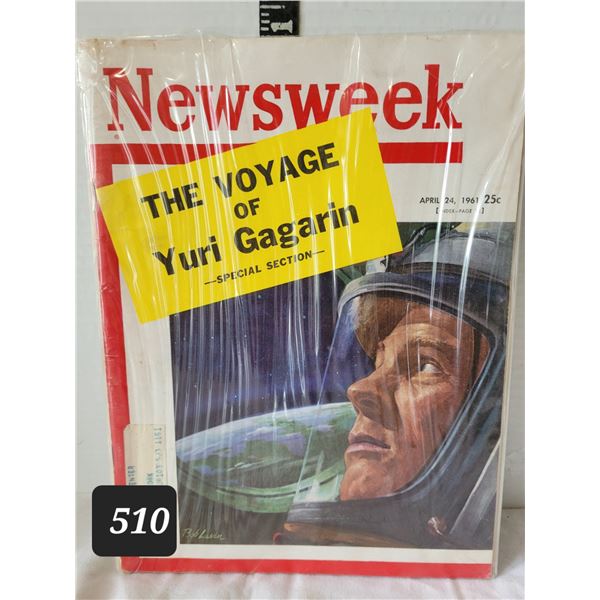 The Voyage of Yuri Gagarin. Newsweek April 24, 1961.