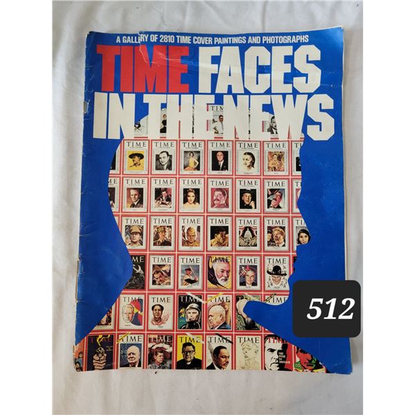 Time magazine Faces in the News. 2810 Front cover paintings & photos