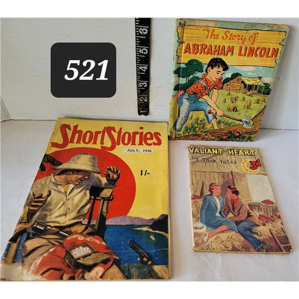 Rare Abraham Lincoln book, vintage books.