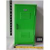 Image 1 : Metal Mini student locker with lock & keys.