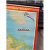 Image 6 : Large 1961 advertising, Neilson's Chocolate, map of Canada.
