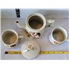 Image 5 : 1977 Tea for two owl teapot with head & tail mugs. Japan.